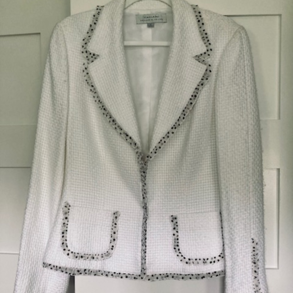 Tahari Tweed Blazer
